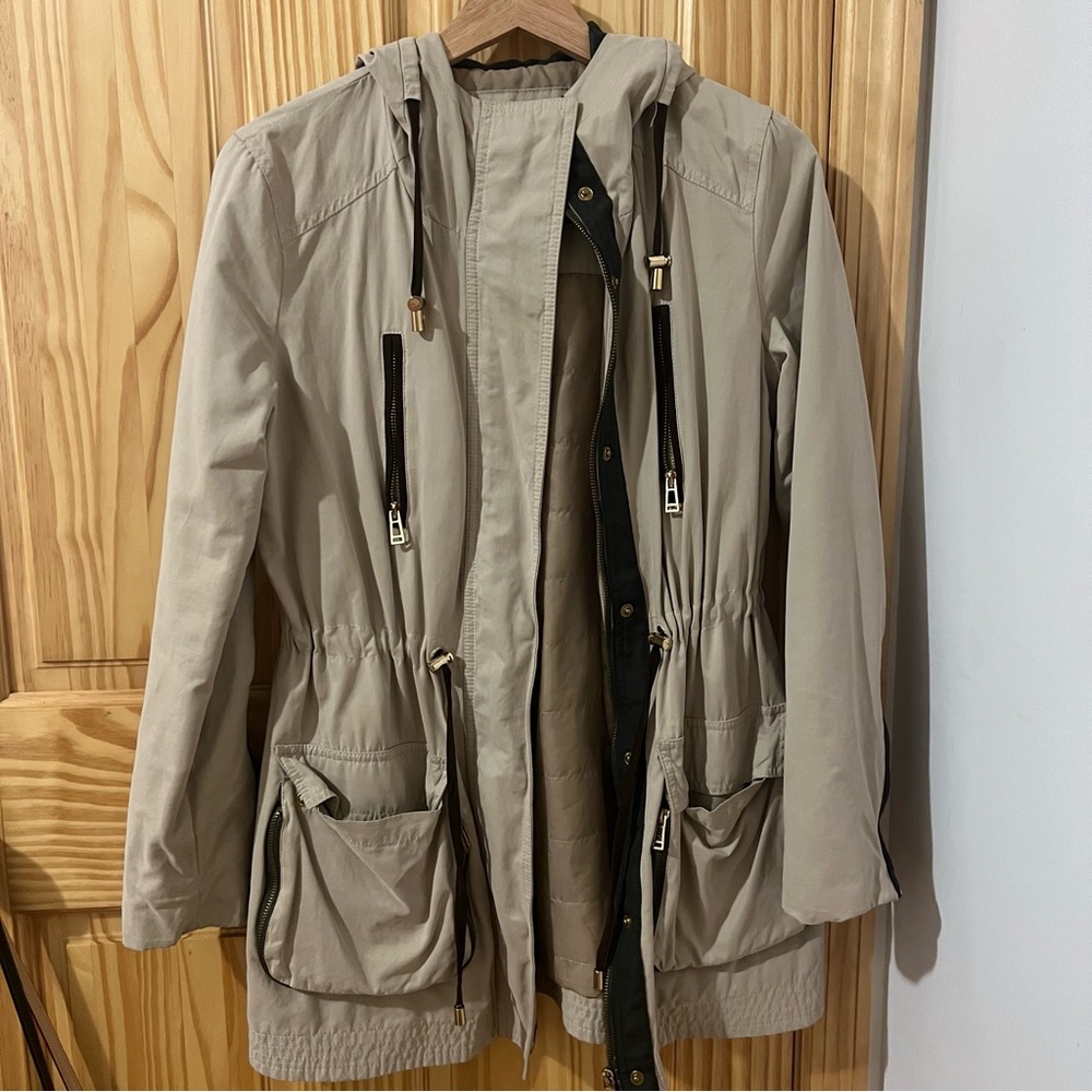 ZARA Hooded safari jacket